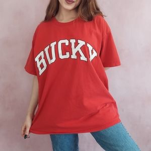 Vintage UW-Madison Bucky T-shirt